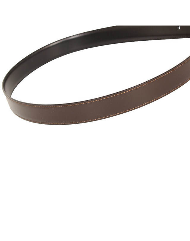 몽블랑 [명품] MONTBLANC 몽블랑 벨트 114423 정장벨트 진한 그레이 착용컷