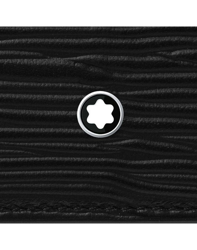 몽블랑 [명품] Montblanc 몽블랑 카드 130930 남성 카드지갑 BLACK 착용컷