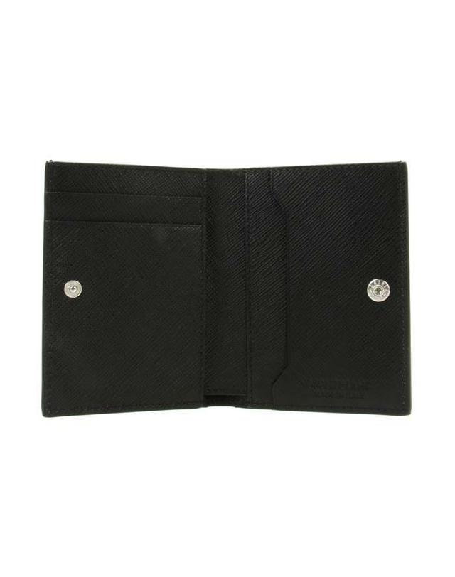 몽블랑 [명품] 몽블랑 사토리얼 4cc 미니 지갑 / MB130321 BLACK 착용컷