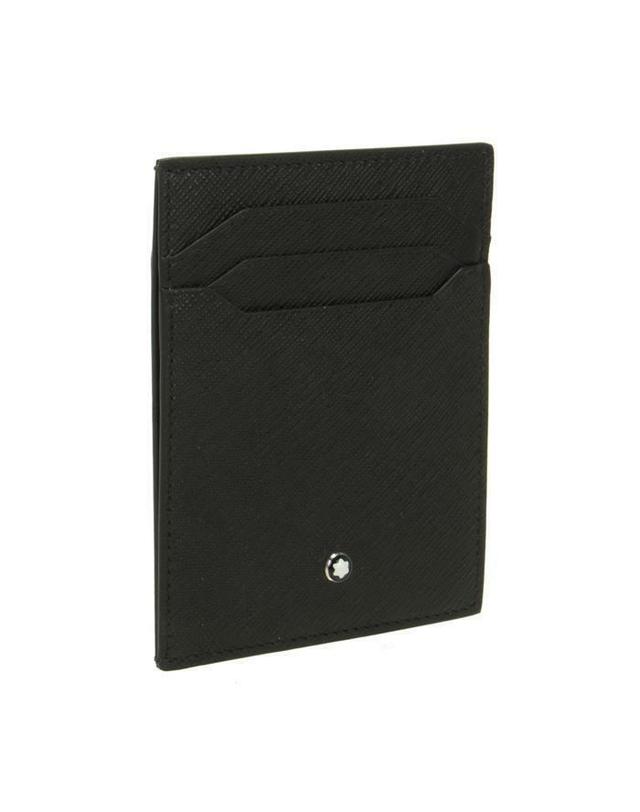 몽블랑 [명품] 몽블랑 사토리얼 ID 4CC 카드 홀더 / MB130323 BLACK 착용컷