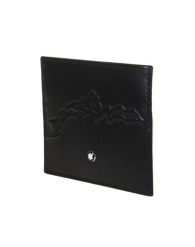 몽블랑 [명품] 몽블랑 마이스터스튁 3CC 카드 홀더 / MB198299 BLACK 착용컷