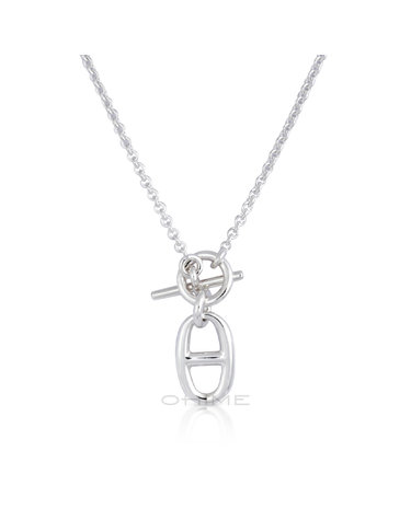 (국내당일출고) 에르메스목걸이 샹달 Chaine dAncre Amulette 실버 925