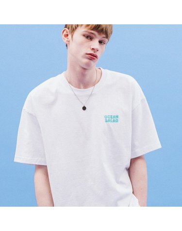 RIBBON POINT TEE(WHITE)