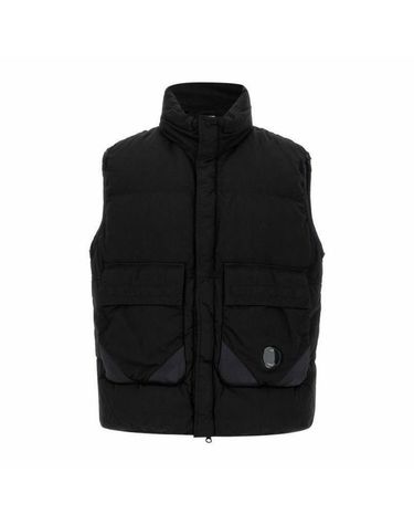[명품] 25FW CP컴퍼니 렌즈 와펜 패딩 조끼 19CMVE028A 006369M 999
