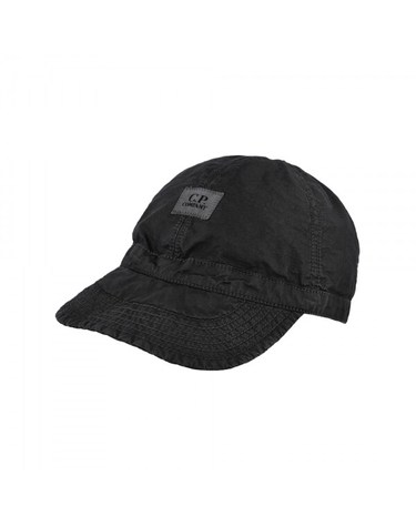 [명품] CP컴퍼니 26SS 50 FILI 왁스 볼캡 블랙 20CMAC125A 110543D 999