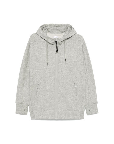[명품] CP컴퍼니 고글 후드 집업 그레이 17CMSS028A 005086W M94