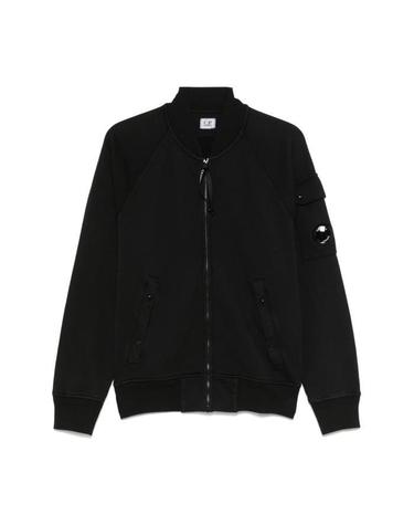 [명품] 25SS CP컴퍼니 다이애그널 짚업 블랙 18CMSS028A 005086W 999