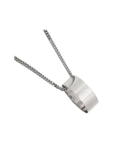 [명품] MM6 메종 마르지엘라 로고 링 라지 펜던트 네크리 SM7UU0040 SV0224 951