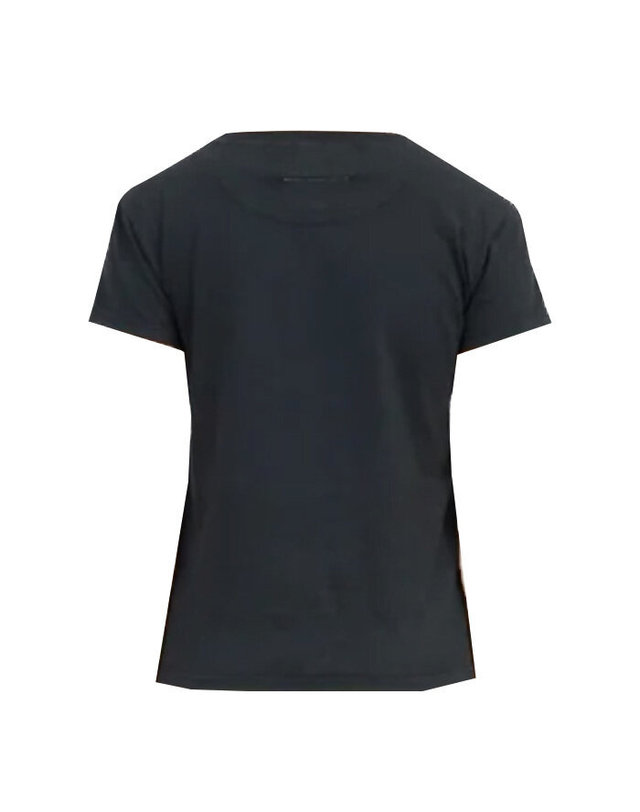 엠엠6 [명품] MM6메종마르지엘라 25SS 여성 반팔티 S62GD0195 M20108 899 BLACK 착용컷
