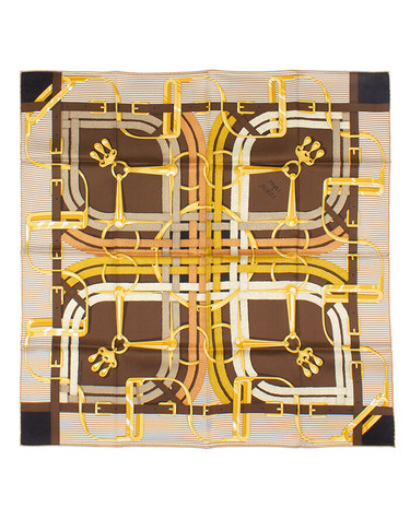 [명품] 에르메스 Mors a Jouets Chemise scarf 70 실크 스카프 H983419S 05