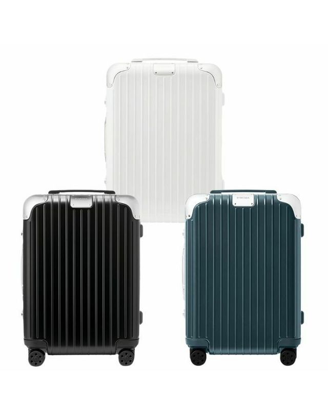 리모와 [명품] 리모와 캐리어 RIMOWA 캐빈 하이브리드 RIMOWA 88353 밝은 그레이 착용컷