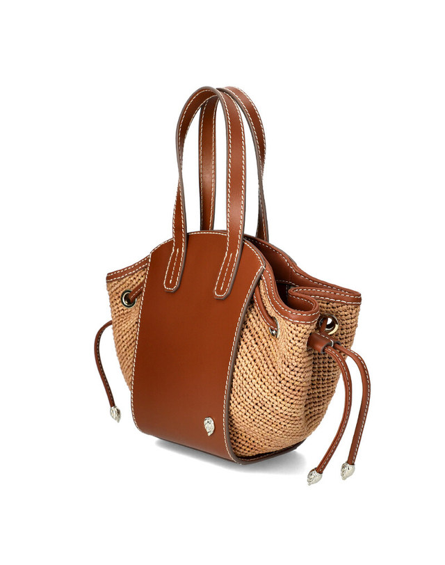 헬렌카민스키 [명품] 25SS 헬렌카민스키 피아트 라피아 토트백 BAG51737 CUOIONOUGAT 밝은 브라운 착용컷