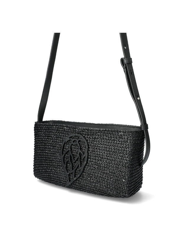 헬렌카민스키 [명품] 25FW 헬렌카민스키 던 라피아 크로스바디백 BAG52188 CHARCOALBLACK 네이비 착용컷