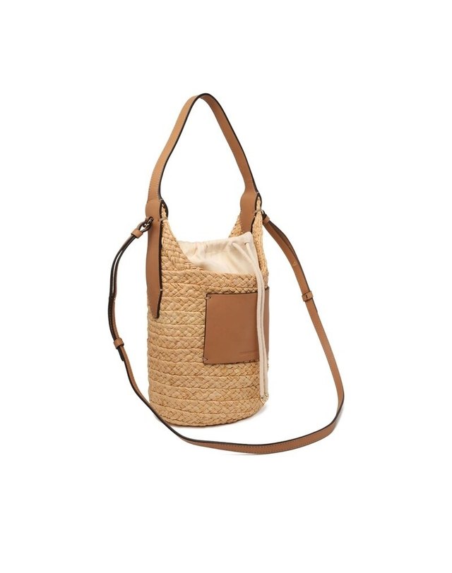 헬렌카민스키 [명품] 26SS 헬렌카민스키 니시다 버킷백 BAG51961 밝은 브라운 착용컷