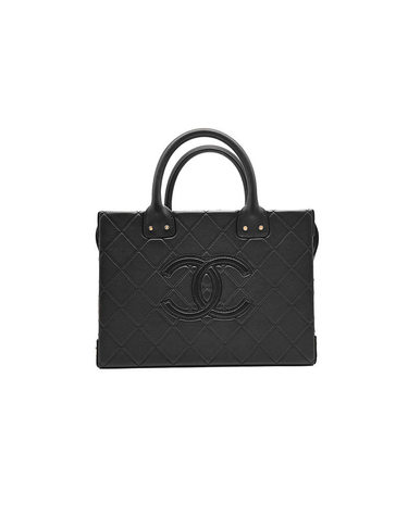 [중고명품] 샤넬 베니티 코스매틱 탑핸들 체인 숄더백 AS3345 L277412