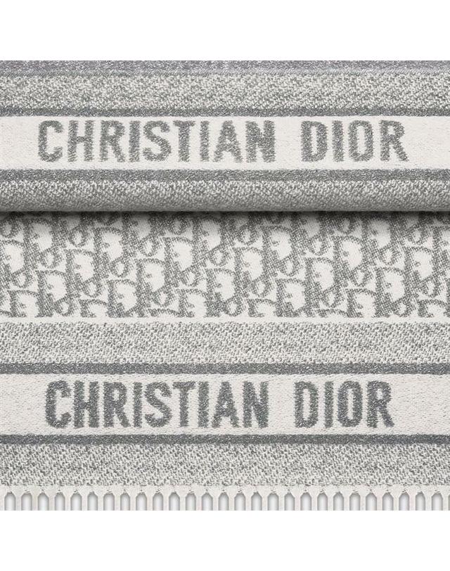 크리스찬디올 크리스찬 디올 [명품] 디올 Dior Oblique 스카프 51DOB209L080_CO95 밝은 그레이 착용컷