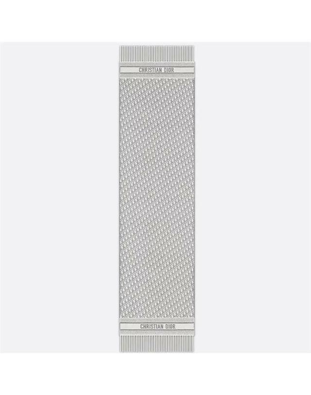 크리스찬디올 크리스찬 디올 [명품] 디올 Dior Oblique 스카프 51DOB209L080_CO95 밝은 그레이 착용컷