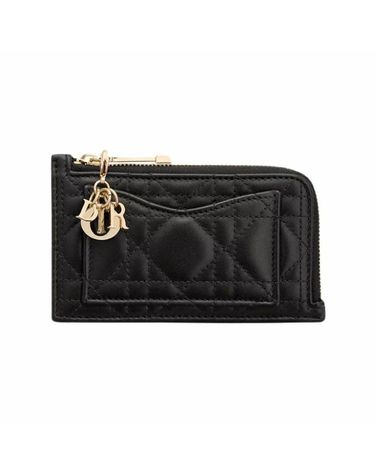 [명품]내일도착 디올 LADY DIOR 컴팩트 지퍼카드지갑 S0965ONMJM900 S0965ONMJM900