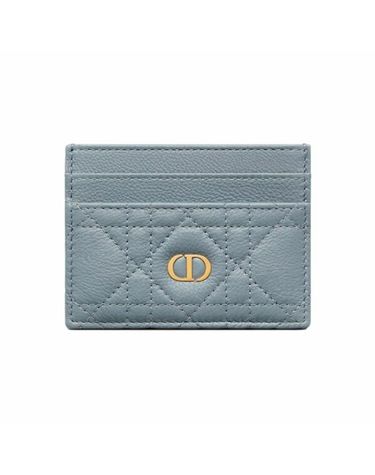 [명품]내일도착 디올 DIOR CARO 5 슬롯 카드 지갑 S5130UWHCM81B S5130UWHCM81B