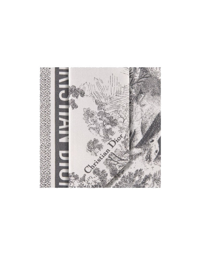 크리스찬 디올 [명품] 크리스찬디올 소바주 미차 스카프 15JOU106I602 밝은 그레이 착용컷