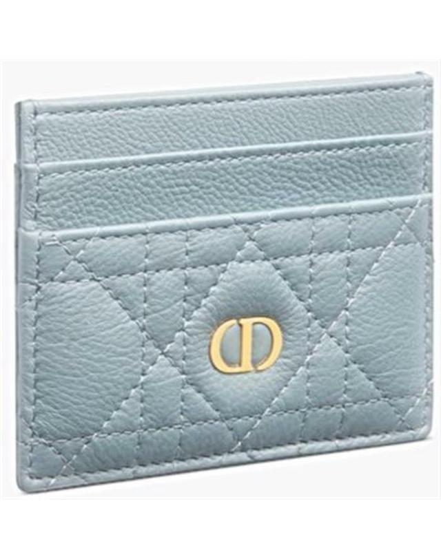 디올 [명품]내일도착 디올 DIOR CARO 5 슬롯 카드 지갑 S5130UWHCM81B S5130UWHCM81B BLACK 착용컷