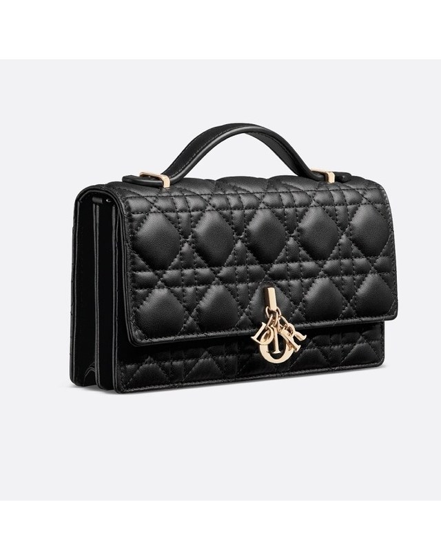 디올 [명품]디올 My Dior 미니 백 S0980ONMJM900 S0980ONMJM900 BLACK 착용컷