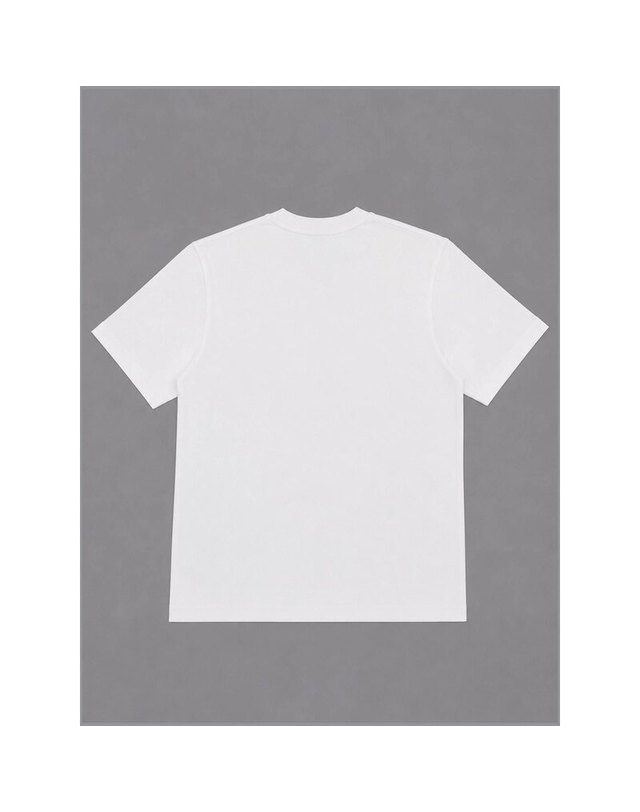 디젤 [명품] 26SS 디젤 메탈 D 로고 남성 반팔 티셔츠 A22478 0AIJU 100 밝은 그레이 착용컷