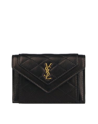 [명품]SAINT LAURENT 가비 플랩 카드 지갑 734921 1EL07 1000 734921 1EL07 1000