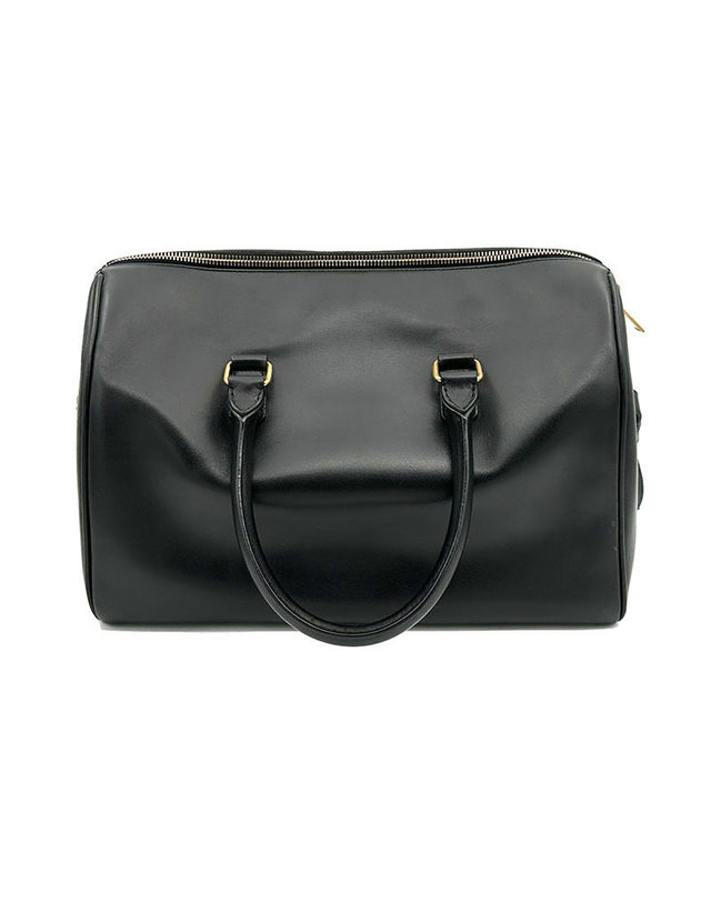 생 로랑 [중고명품] [중고] 생로랑 더플백 322049 120122 02 BLACK 착용컷