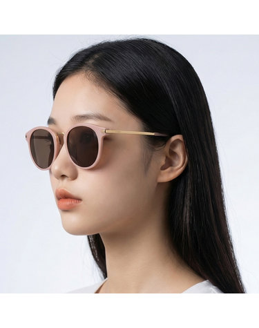 베디베로 VE606 BEC BR 라운드 캣아이 뿔테 보잉 여성 패션 선글라