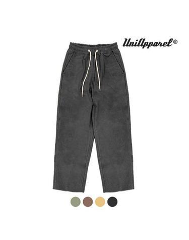 코듀로이 데일리 팬츠 블랙