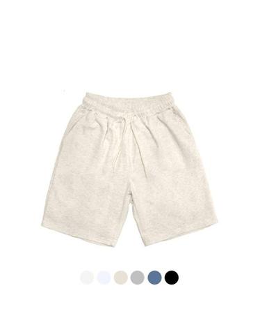 베이직 스웨트 쇼츠 오트밀