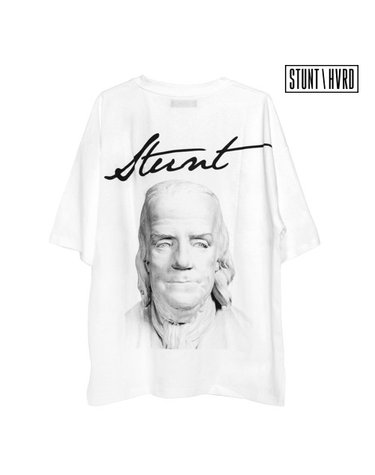 Benjamin Back Printed T-Shirts (White)