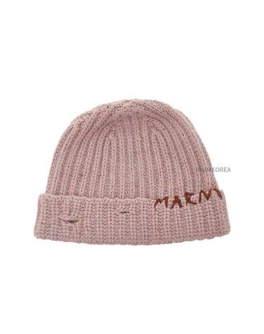 [마르니] FW24 여성 로고 자수 모자 CLMC0125Q0 UFH938 00C06