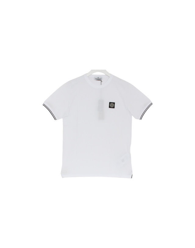 베트멍 [명품] 스톤아일랜드 26SS 패치로고 클래식 여성 반팔티셔츠 L1S162100001 S0018 V1001 14A 밝은 퍼플 착용컷