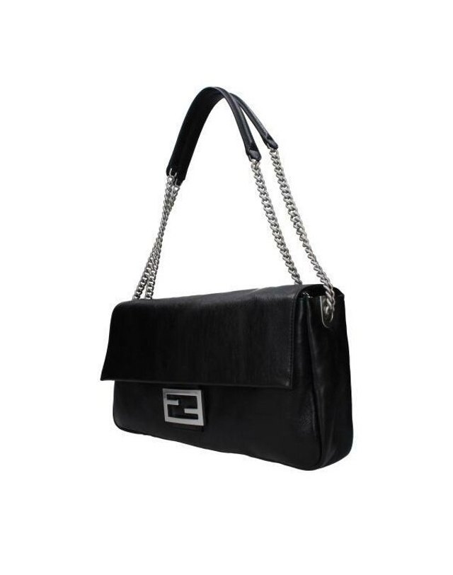 펜디 [명품] 펜디 Bagutte 체인 라지 카프 바게트 백 8BR828 AS7A F1QD0 네이비 착용컷