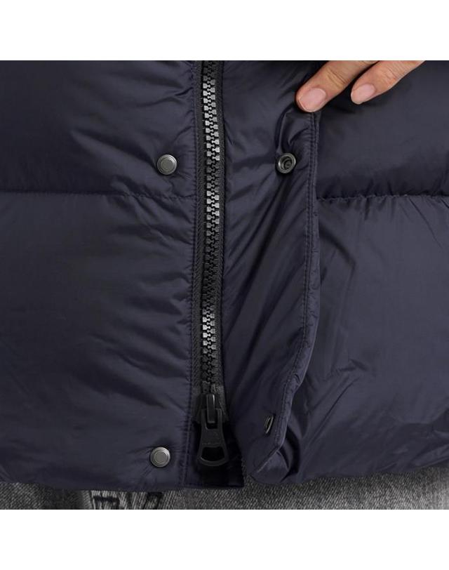 버버리 키즈 버버리 [명품] 버버리 Detachable 슬리브 후드 푸퍼 자켓 8059140 네이비 착용컷