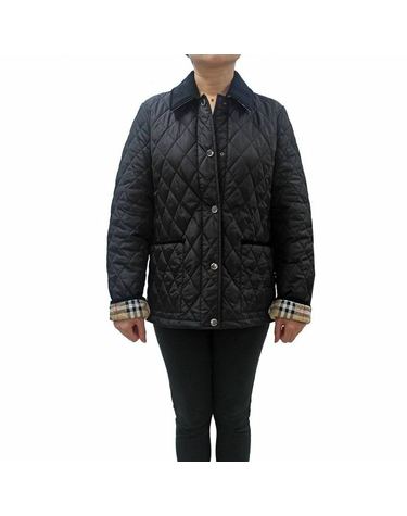 [명품] 버버리 블랙 나일론 폴레에스테르 폴리우레탄 여성 캐주얼 자켓 R 8107510