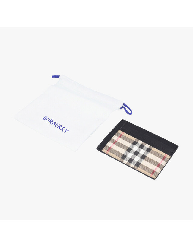 버버리 키즈 버버리 [명품] 8113169 A7026 공용 카드지갑 그레이 착용컷
