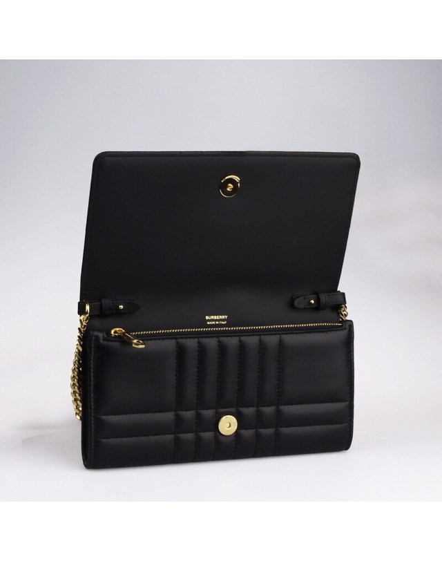 버버리 [명품]BURBERRY TB 롤라 체인 월렛백 8062338 8062338 BLACK 착용컷
