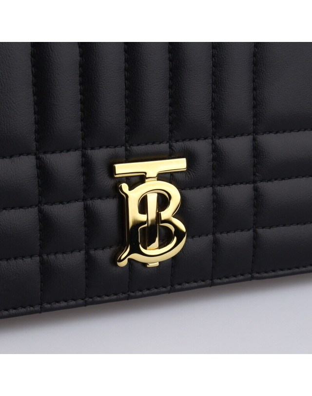 버버리 [명품]BURBERRY TB 롤라 체인 월렛백 8062338 8062338 BLACK 착용컷