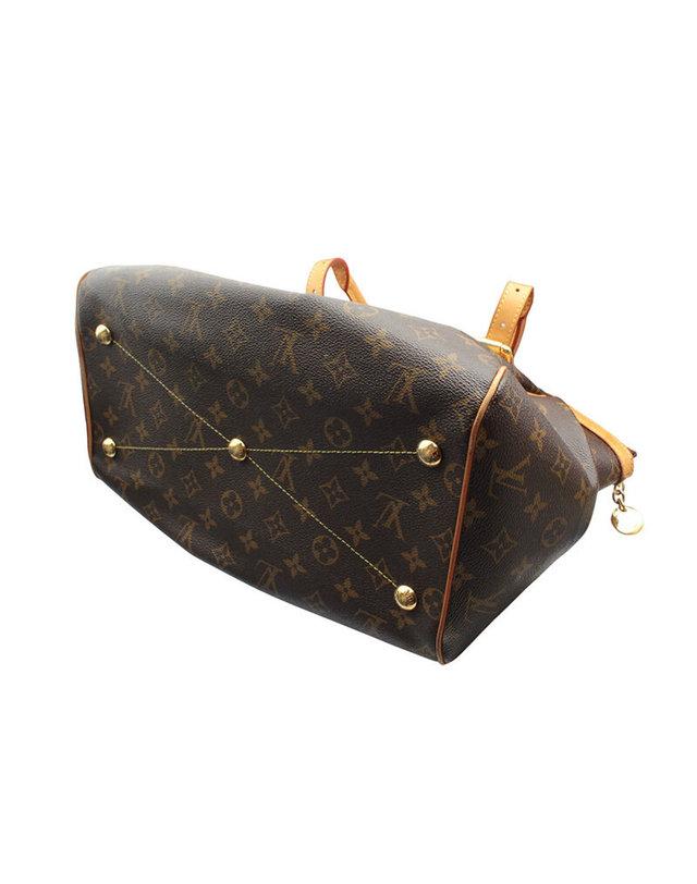 루이비통 [중고명품] [중고명품] 루이비통 모노그램 티볼리 GM 진한 그레이 착용컷