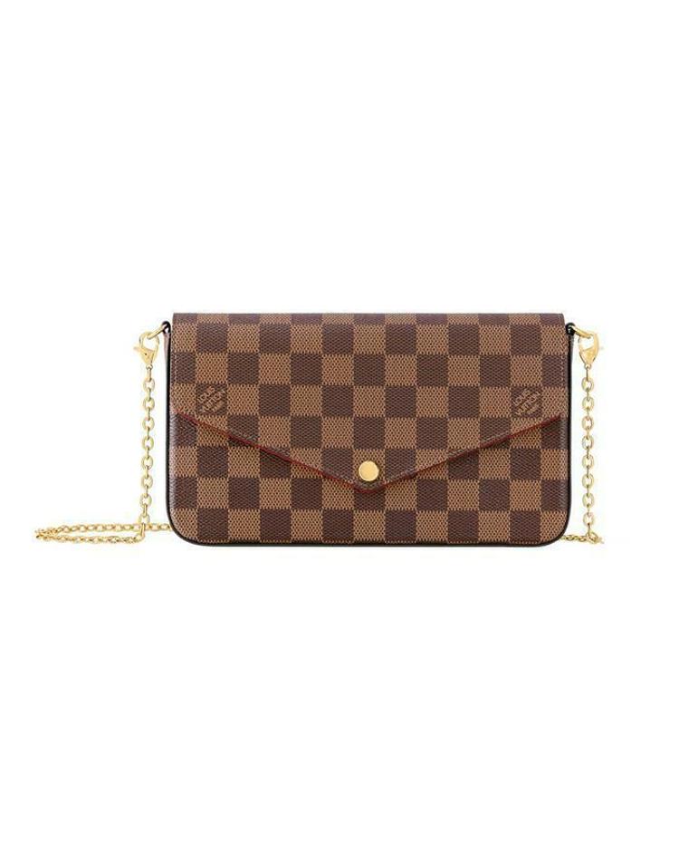Louis Vuitton/리본즈(병행수입) [명품] 루이비통 펠리시 포쉐트 다미에 에벤 N40492 [밀라코/국내발송] 루이비통