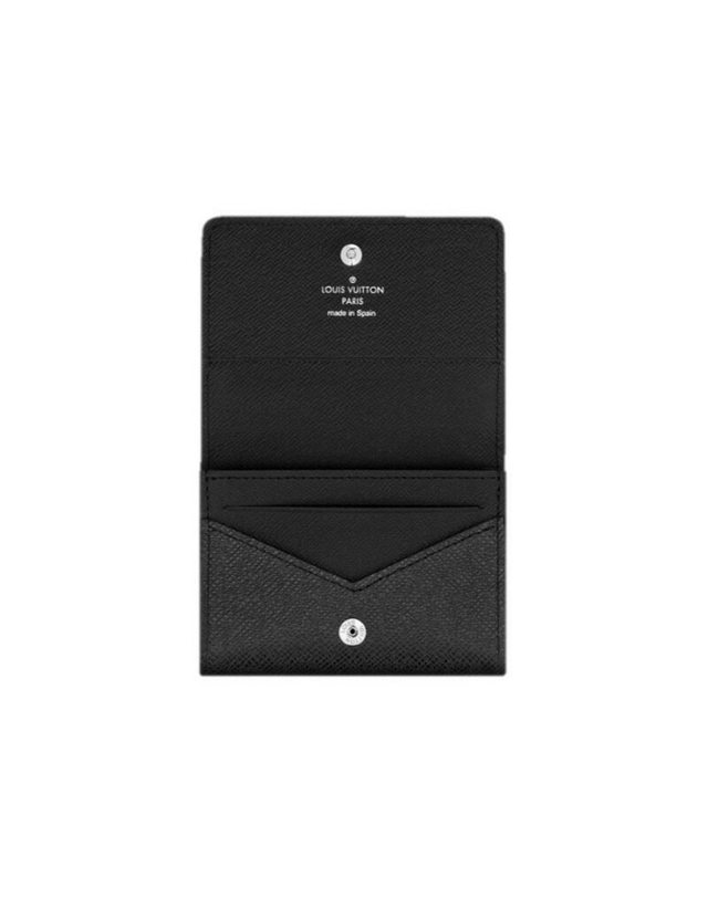 루이비통 [명품] 루이비통 엔벨로프 카드지갑 카르트 드 비지트 블랙 M64595 BLACK 착용컷
