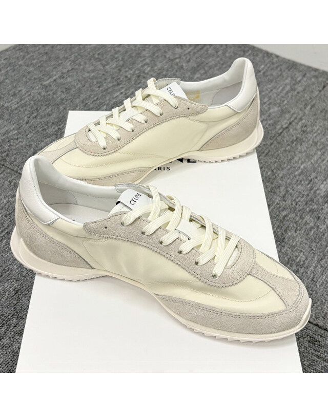 셀린느 [명품] 26SS 셀린느 트리옹프 RACER 레이서 스니커즈 바닐라 364365257C 01VA 아이보리 착용컷