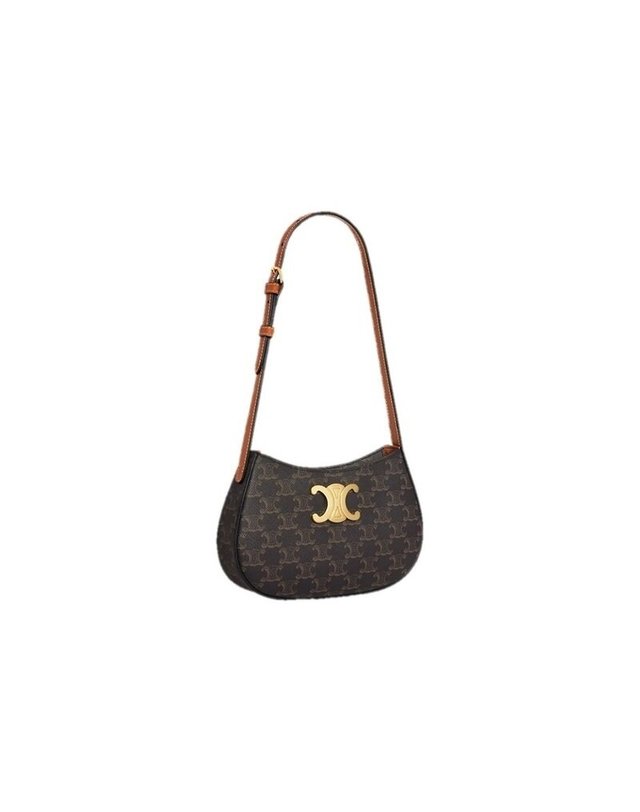 셀린느 [명품]셀린느 트리오페 틸리 숄더백 탄 115702CUZ04LU 160405 7 72 5716 195 BLACK 착용컷