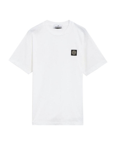 [명품] Stone Island 스톤 아일랜드 티셔츠 801524113 A0001 남성 라운드넥 반팔티셔츠