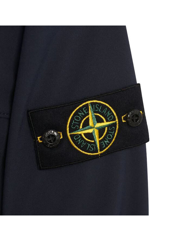 스톤아일랜드 키즈 스톤아일랜드 [명품] Stone Island 스톤 아일랜드 자켓 801540227 V0020 남성 면 자켓 네이비 착용컷