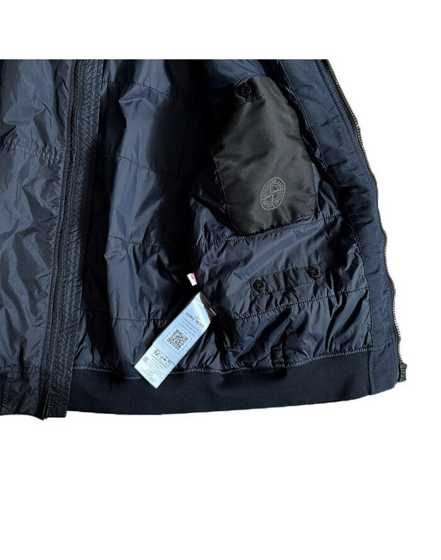 스톤아일랜드 키즈 스톤아일랜드 [명품] Stone Island 스톤 아일랜드 자켓 791540823 V0020 남성 면 자켓 네이비 착용컷