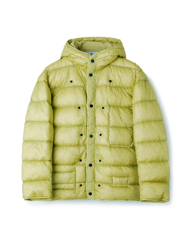 스톤아일랜드 키즈 스톤아일랜드 [명품] 25FW 스톤 링클 코듀로이 롱 후드자켓 카키 K2S157100009 S0229 V0054 착용컷